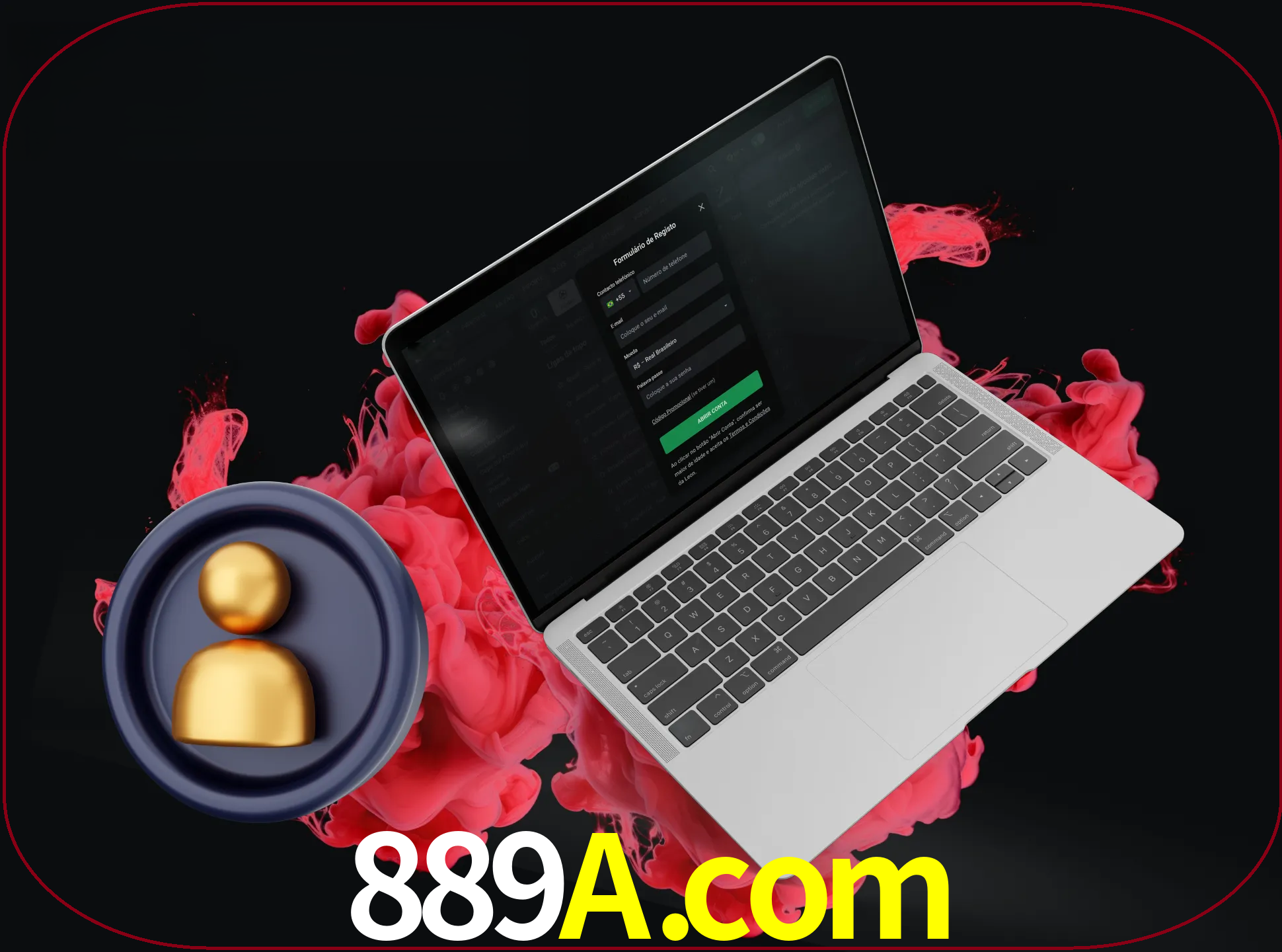 No cabeçalho do site 889a, clique no botão que o levará a um formulário especial onde terá de introduzir as suas informações actuais.